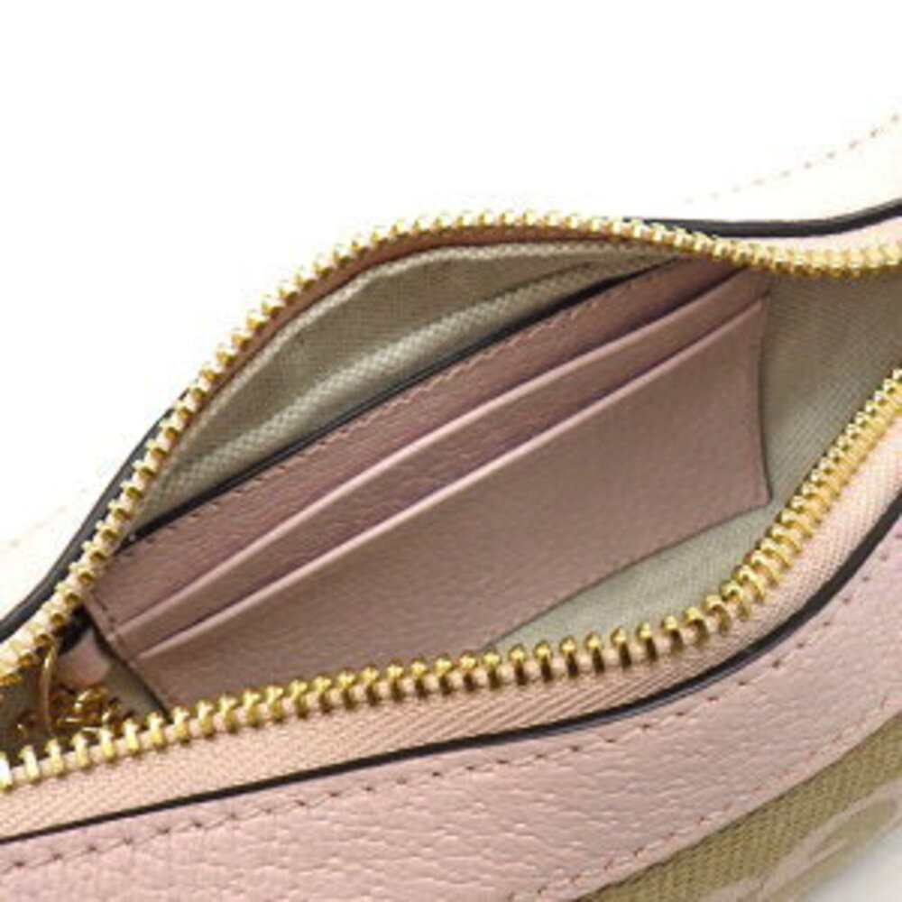 Gucci Ophidia Shoulder Bag UKMBG Pink Beige Jumbo GG Canvas - Picture 5 of 9